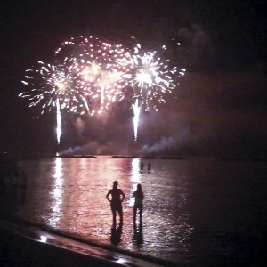 San Benedetto del Tronto- fuochi d'artificio Festa della Madonna della Marina